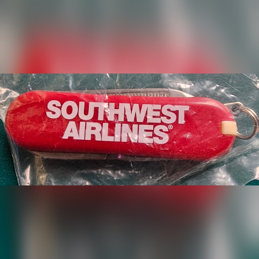 Southwest Airlines Red Multi-Tool Keychain